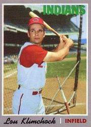 1970 Topps Baseball Cards      247     Lou Klimchock